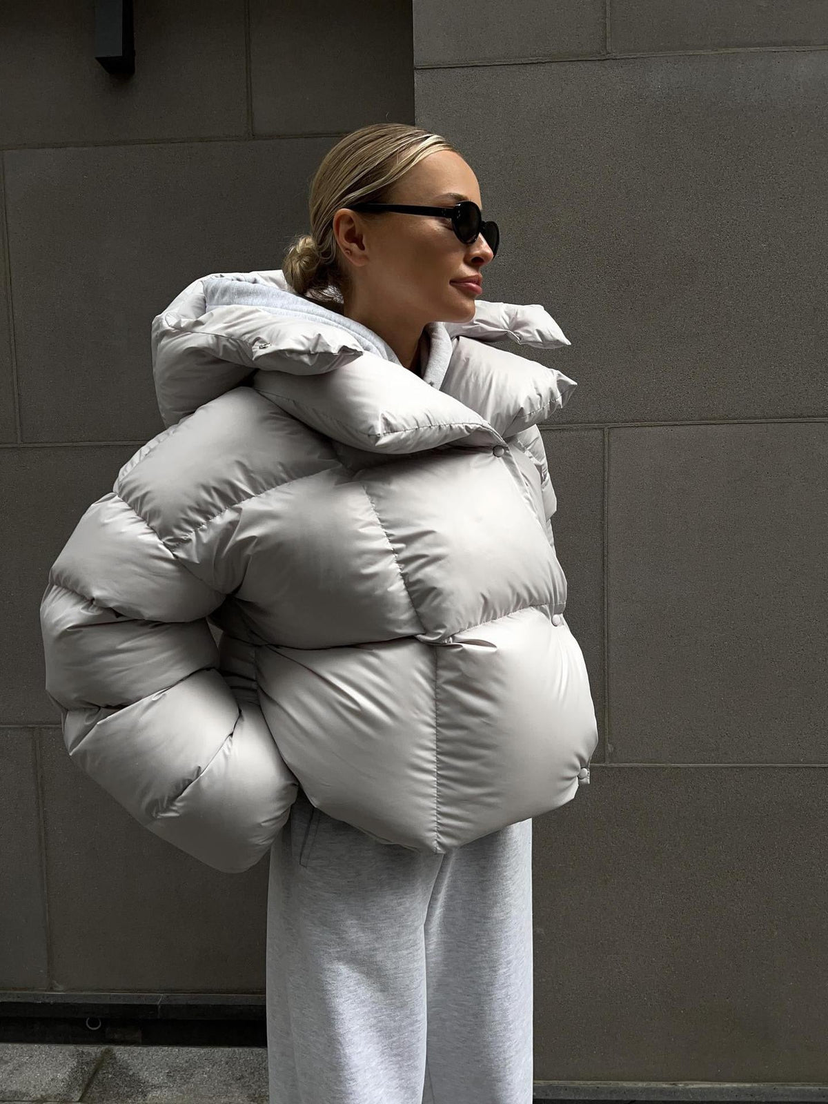 Women's Warm Oversized Puffer Jacket