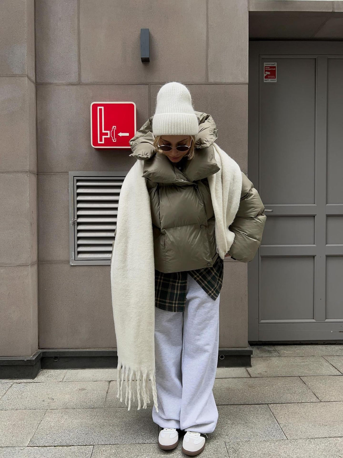 Women's Warm Oversized Puffer Jacket