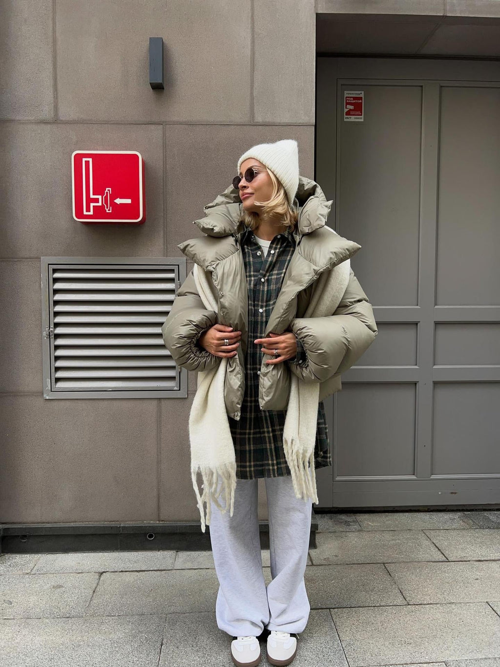Women's Warm Oversized Puffer Jacket