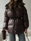 Women's Zip-Up Oversized Puffer Jacket
