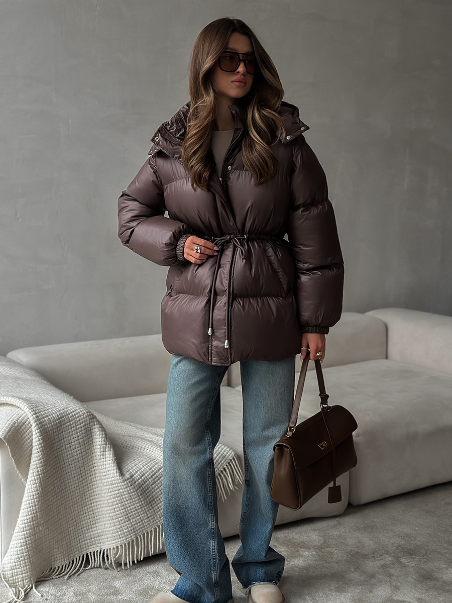Women's Zip-Up Oversized Puffer Jacket
