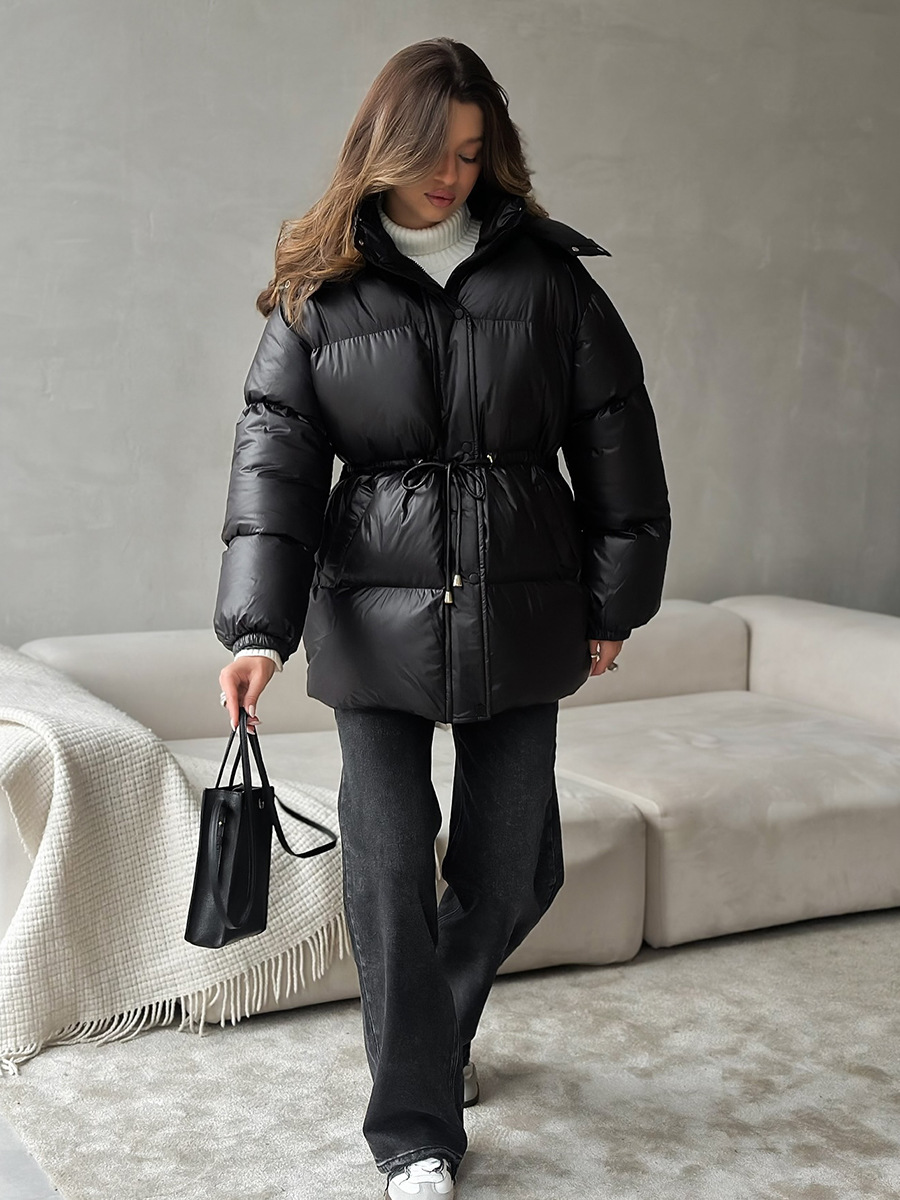 Women's Zip-Up Oversized Puffer Jacket