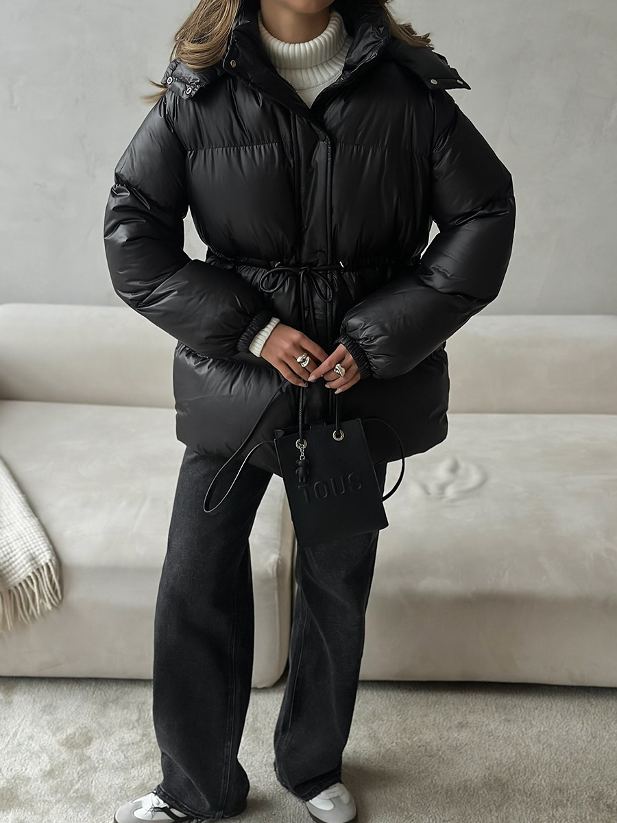 Women's Zip-Up Oversized Puffer Jacket