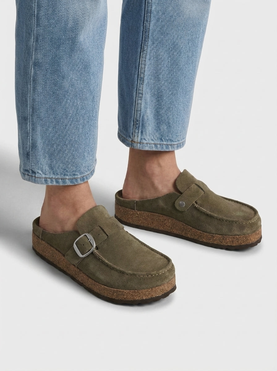 Zoey | Women’s Slip On Summer Flats Mules