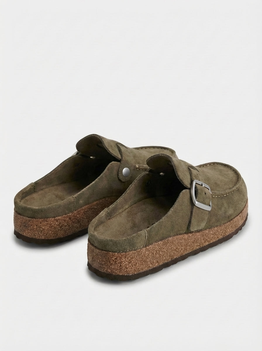 Zoey | Women’s Slip On Summer Flats Mules