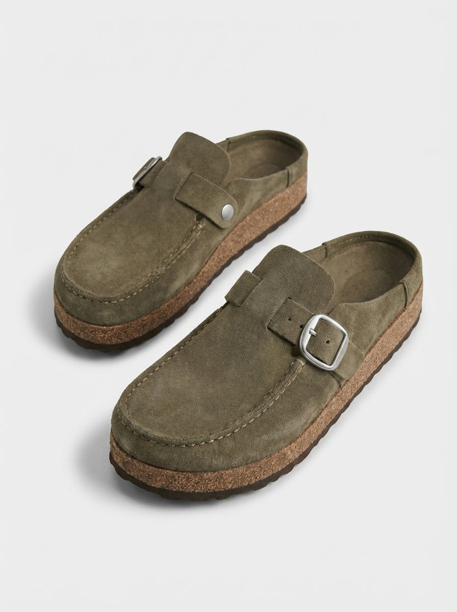 Zoey | Women’s Slip On Summer Flats Mules