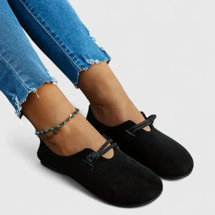 Aaliyah | Women's Rope Strap Round Toe Slip On Loafers