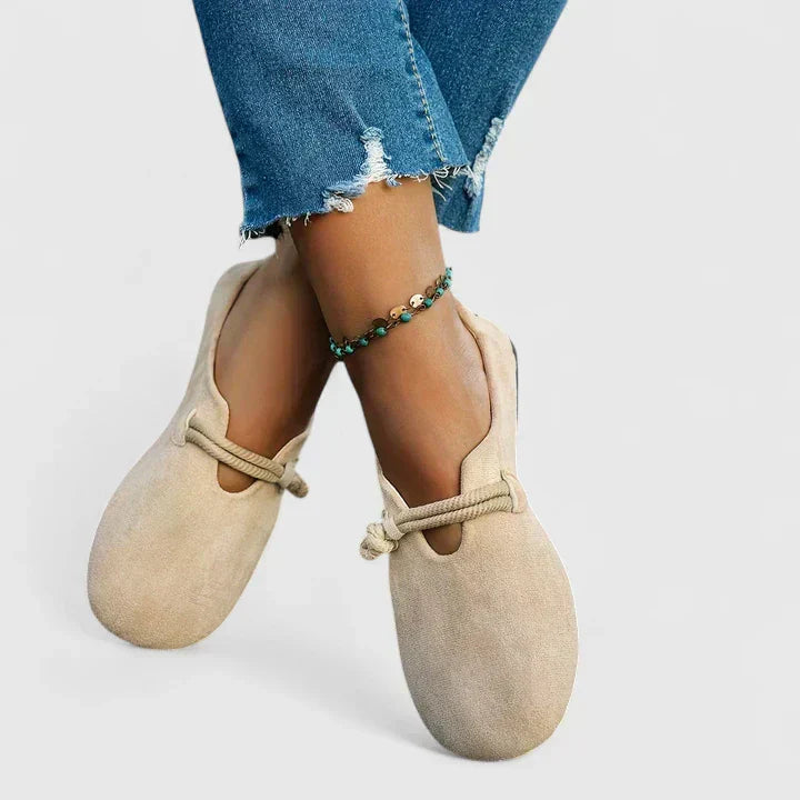 Aaliyah | Women's Rope Strap Round Toe Slip On Loafers