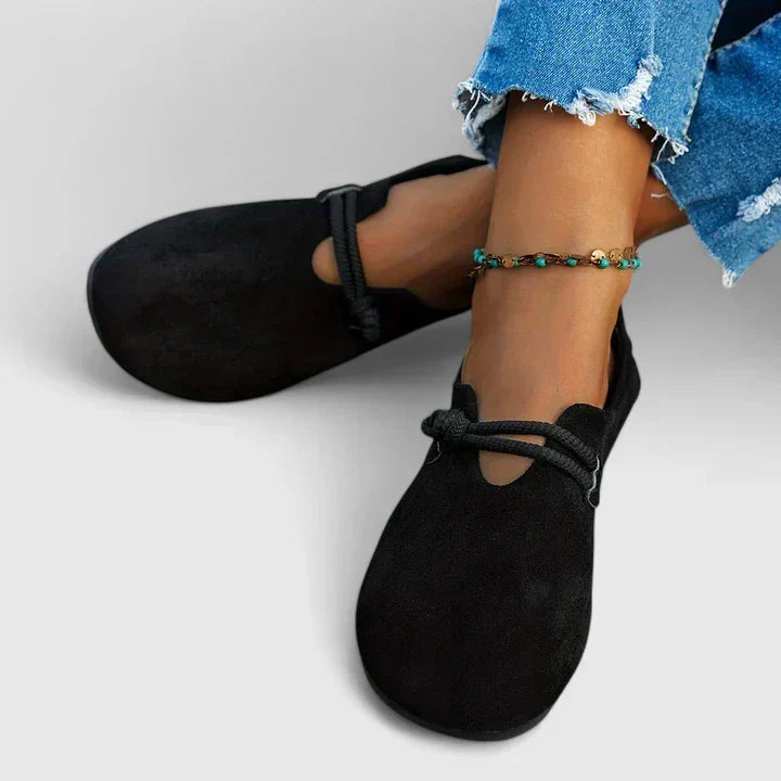 Aaliyah | Women's Rope Strap Round Toe Slip On Loafers