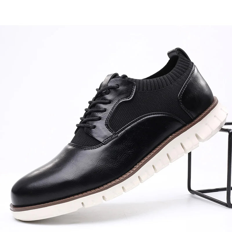 Abel | Men’s Textured Low Top Dress Shoes
