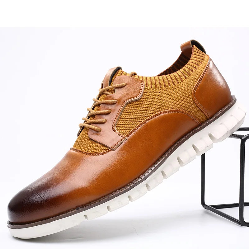 Abel | Men’s Textured Low Top Dress Shoes