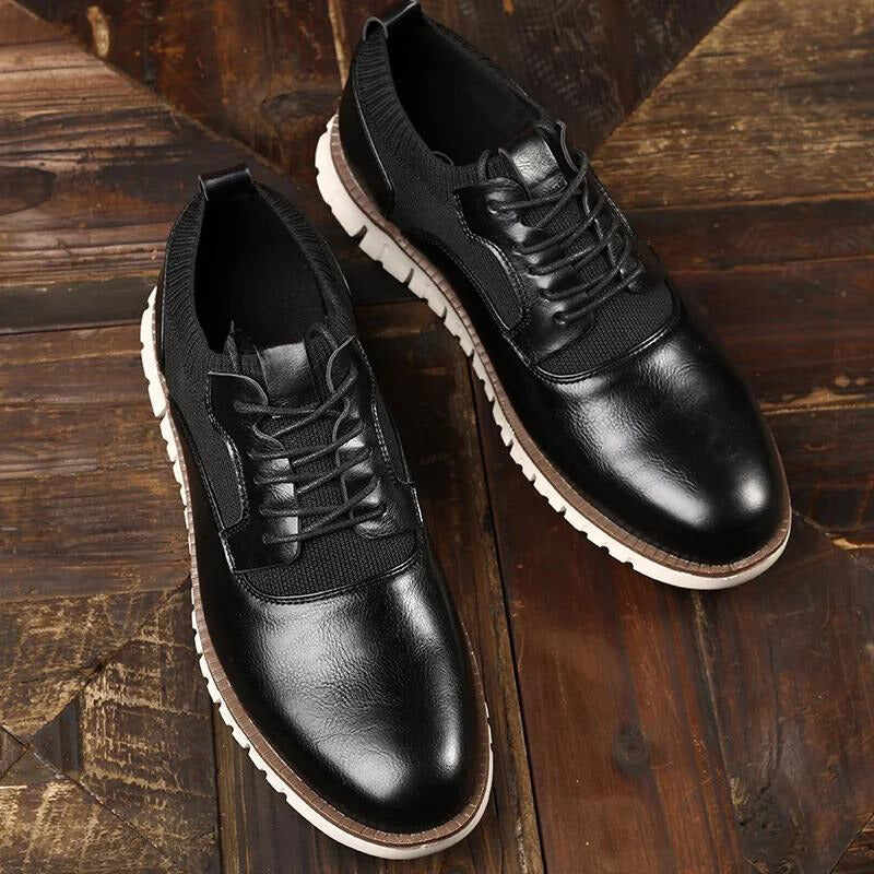 Abel | Men’s Textured Low Top Dress Shoes