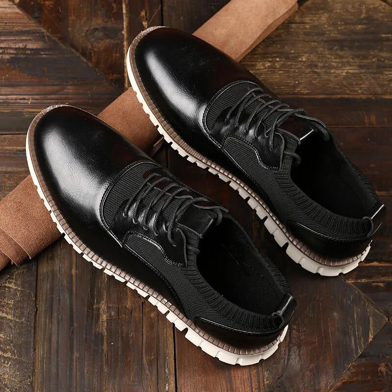 Abel | Men’s Textured Low Top Dress Shoes