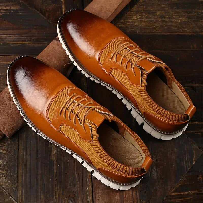 Abel | Men’s Textured Low Top Dress Shoes