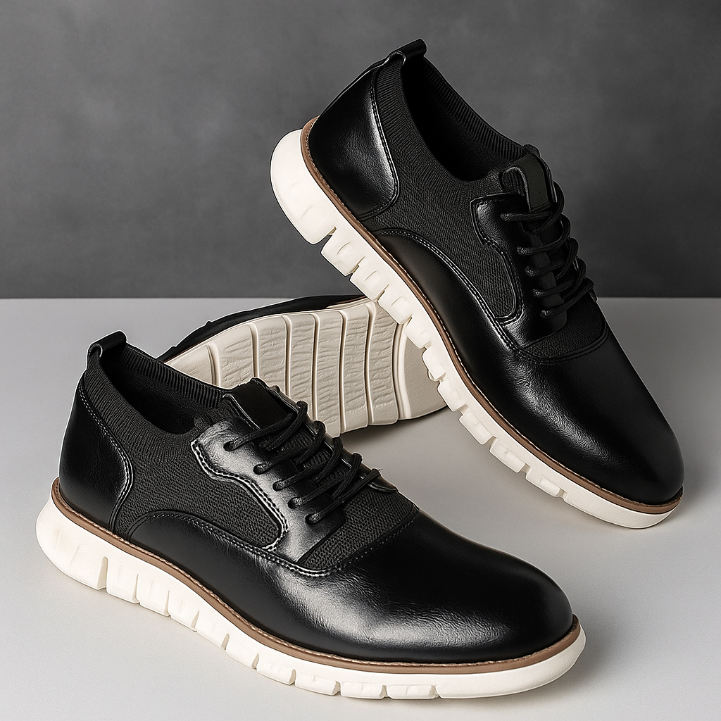Abel | Men’s Textured Low Top Dress Shoes