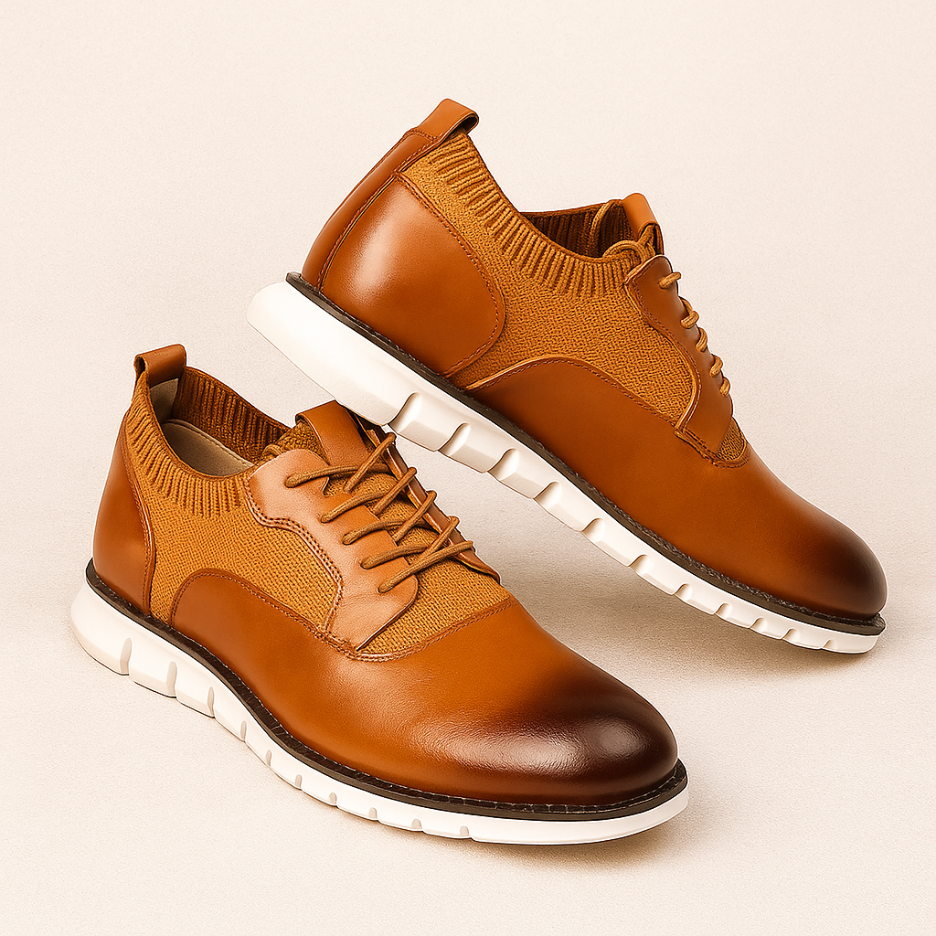 Abel | Men’s Textured Low Top Dress Shoes