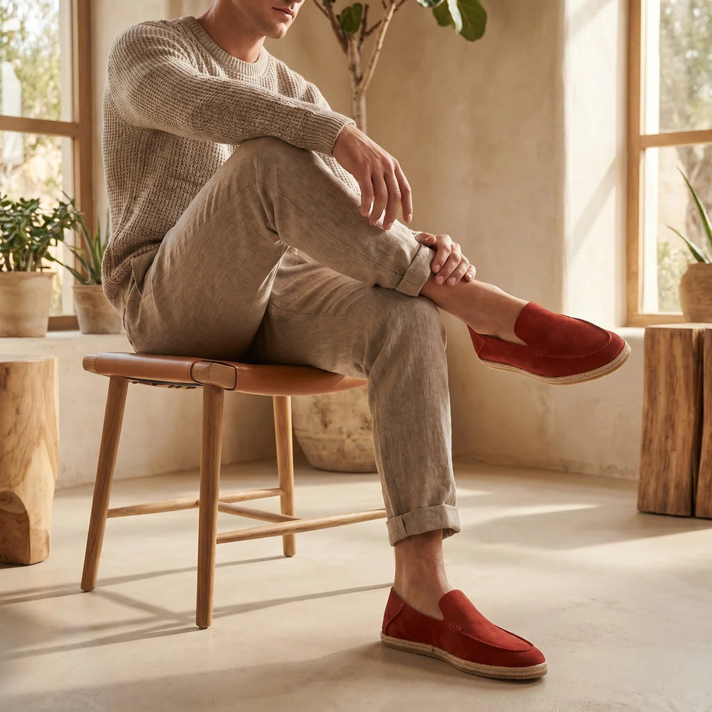 Adalbert | Men’s Round Toe Slip On Dress Loafers