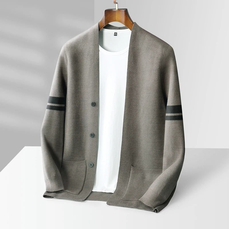 Adan | Men’s Button Down Open Front Cardigan