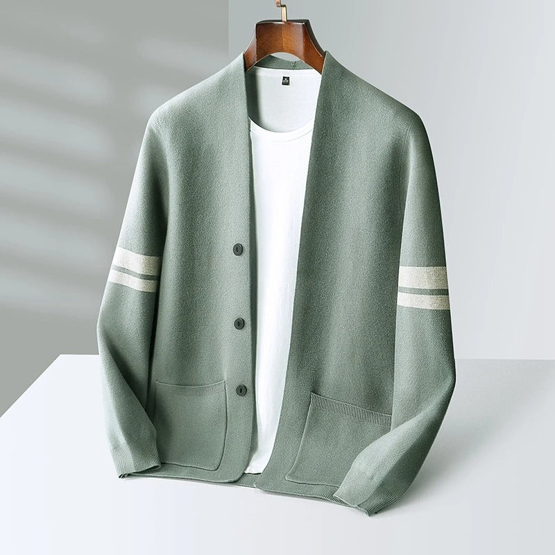 Adan | Men’s Button Down Open Front Cardigan