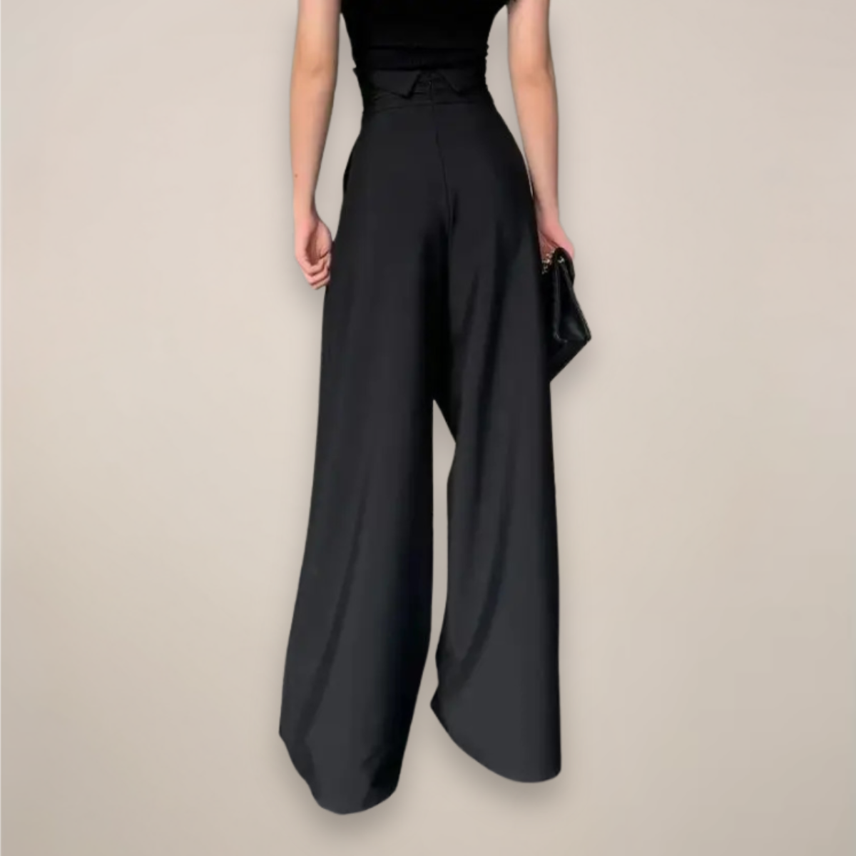 Addyson | Women's High Waisted Wide Leg Summer Trousers