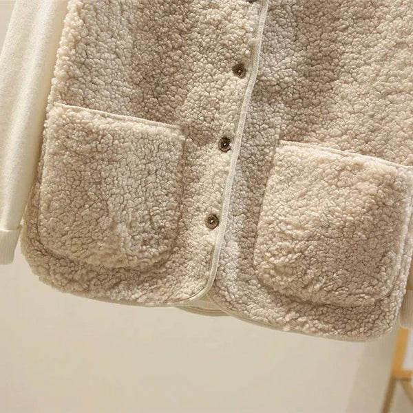 Adela | Women’s Button Front Sleeveless Knit Cardigan