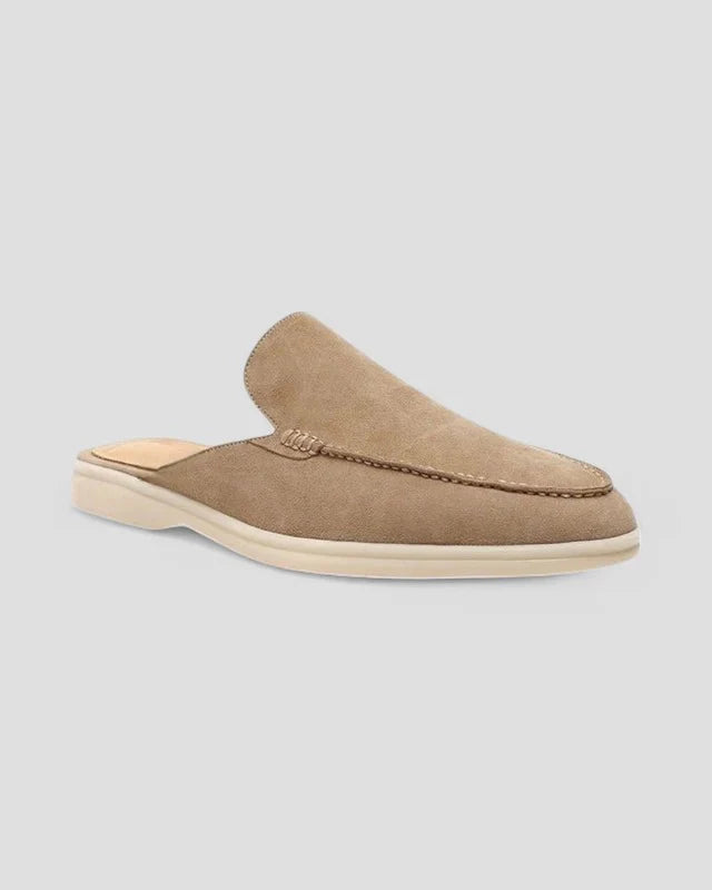 Adrian | Men’s Round Toe Slip On Loafer Mules