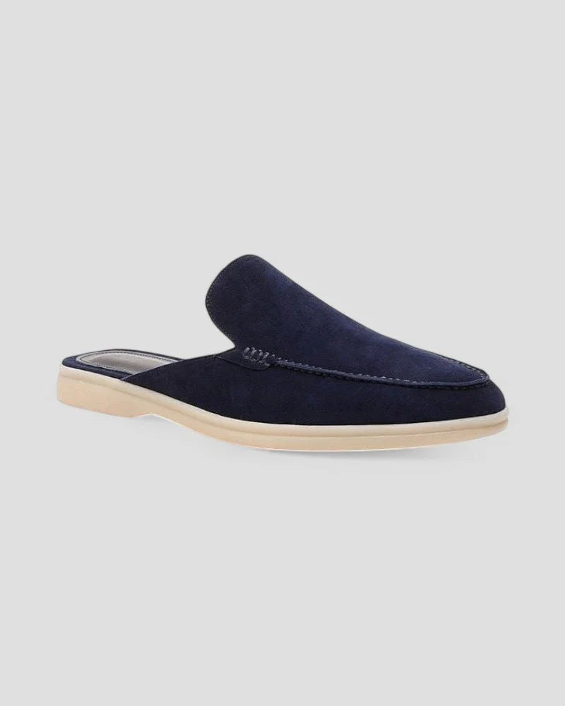 Adrian | Men’s Round Toe Slip On Loafer Mules