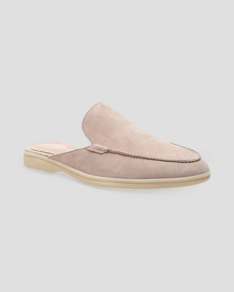 Adrian | Men’s Round Toe Slip On Loafer Mules