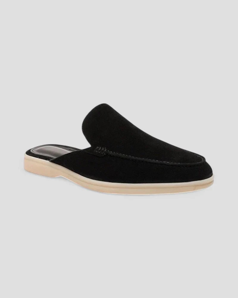 Adrian | Men’s Round Toe Slip On Loafer Mules