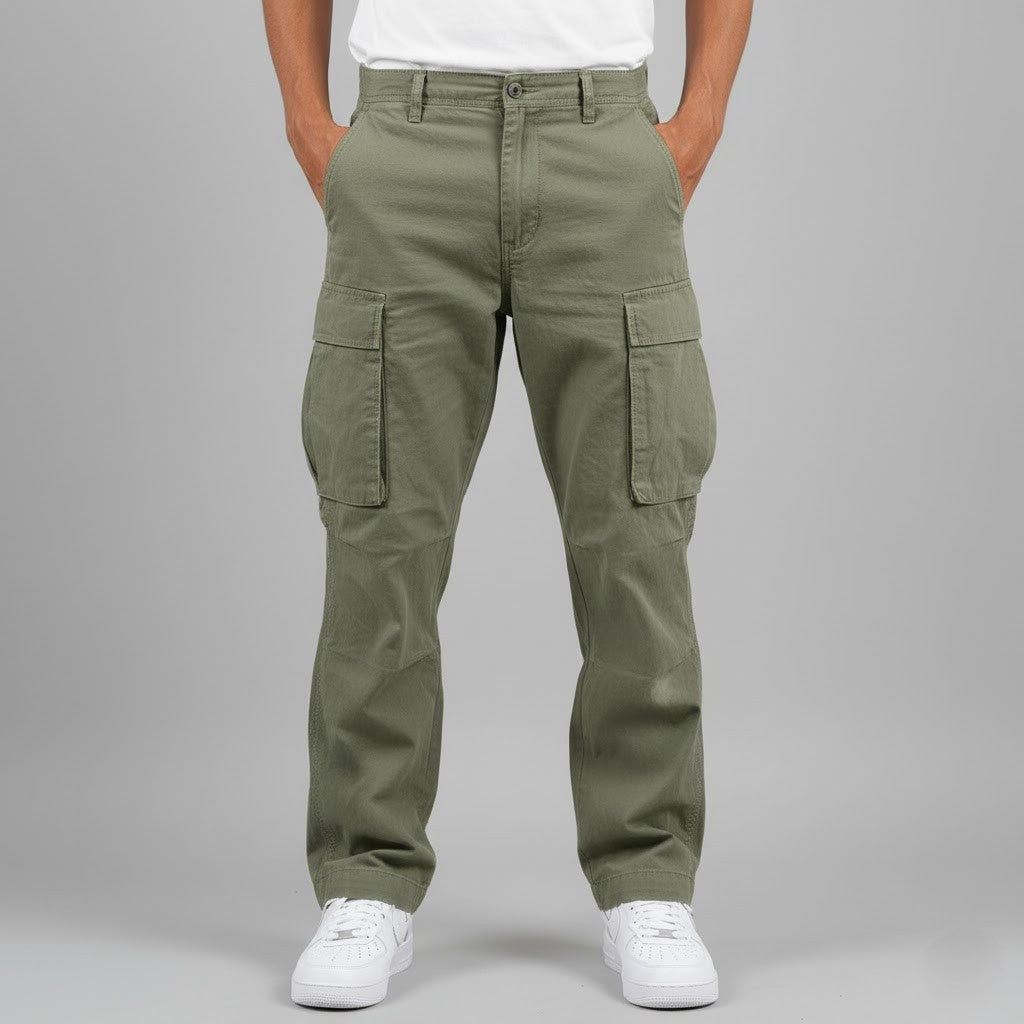 Aidan | Men’s Multi Pocket Straight Leg Cargo Pants