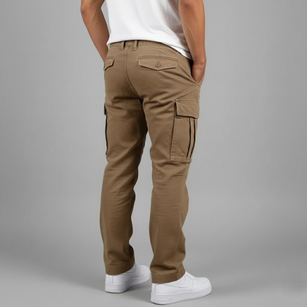 Aidan | Men’s Multi Pocket Straight Leg Cargo Pants