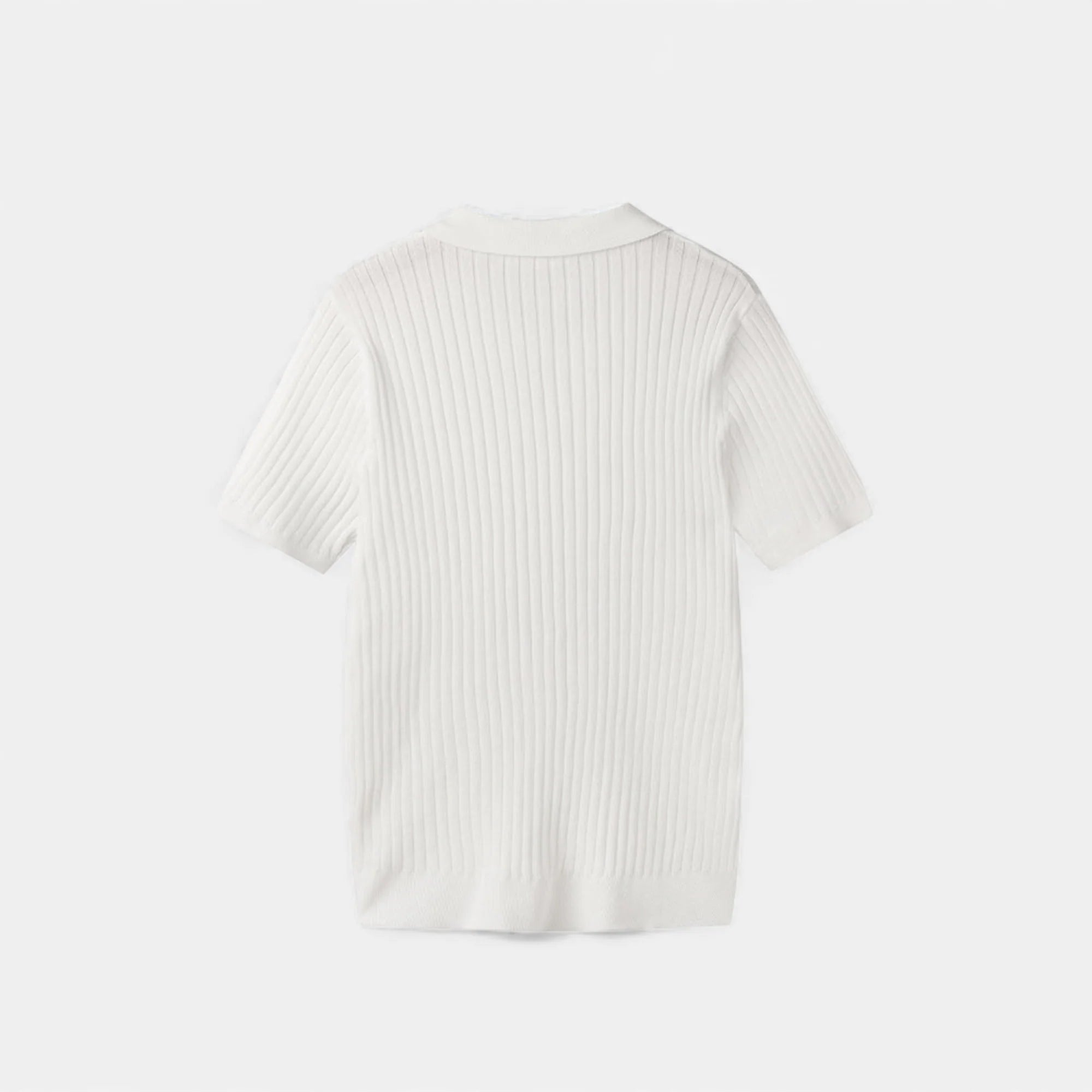 Aiden | Men’s Vertical Stripe Collared Neck Polo Shirt