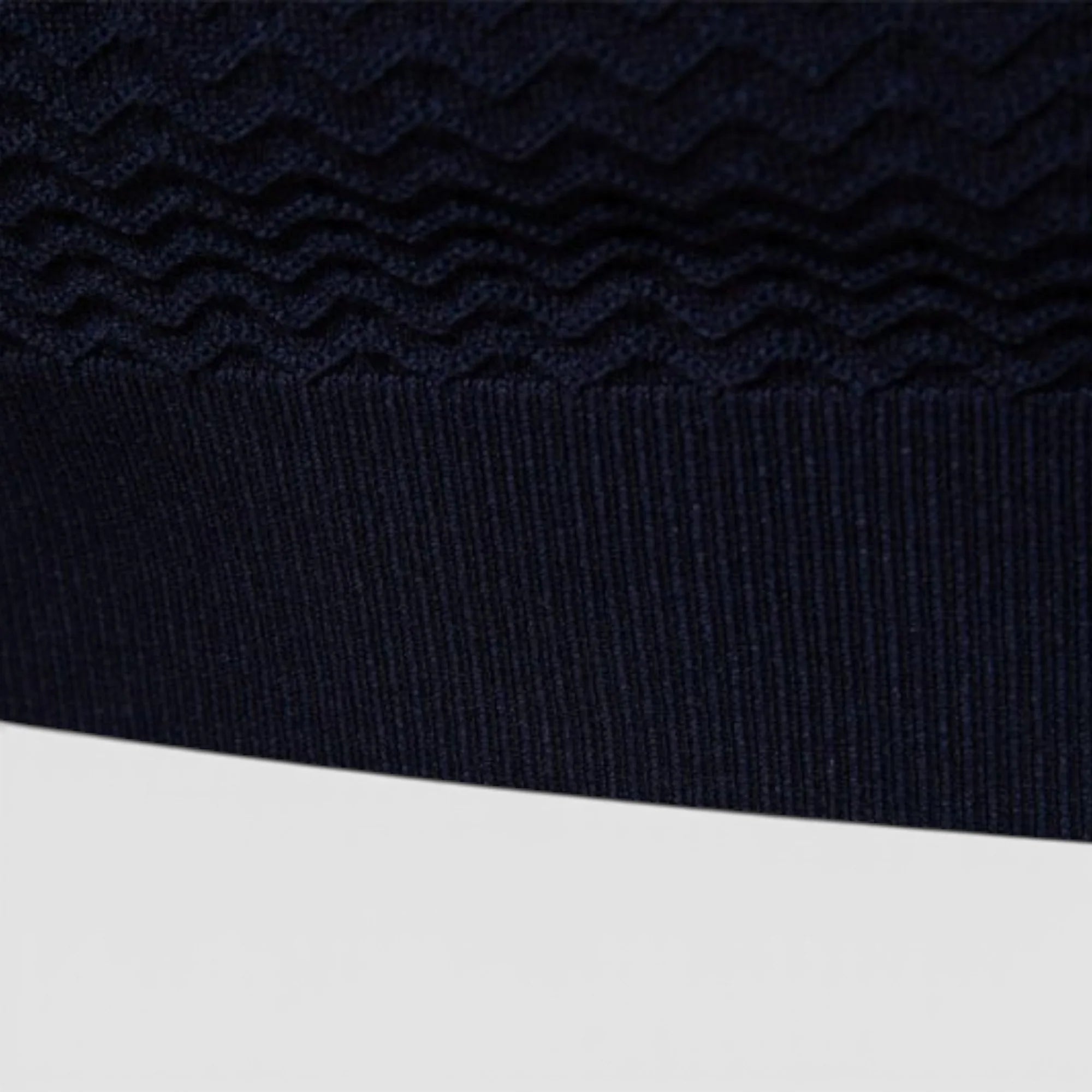 Albert | Men’s Collared Zip Textured Polo Shirt