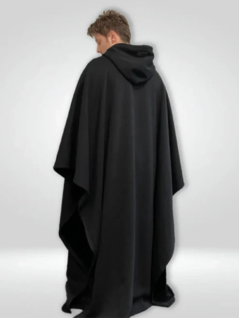 Alda | Unisex Draped Oversized Hooded Maxi Length Blanket