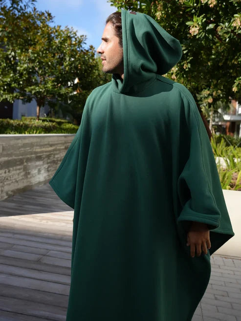 Alda | Unisex Draped Oversized Hooded Maxi Length Blanket