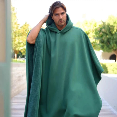 Alda | Unisex Draped Oversized Hooded Maxi Length Blanket
