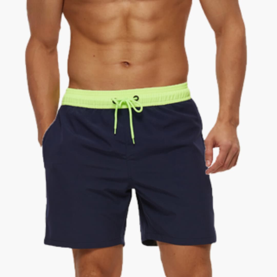 Alec | Men’s Drawstring Summer Beach Swim Shorts