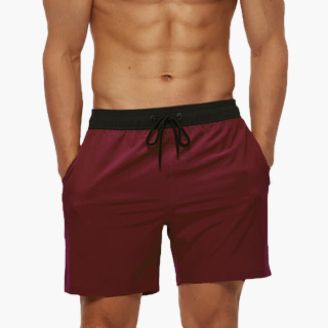 Alec | Men’s Drawstring Summer Beach Swim Shorts