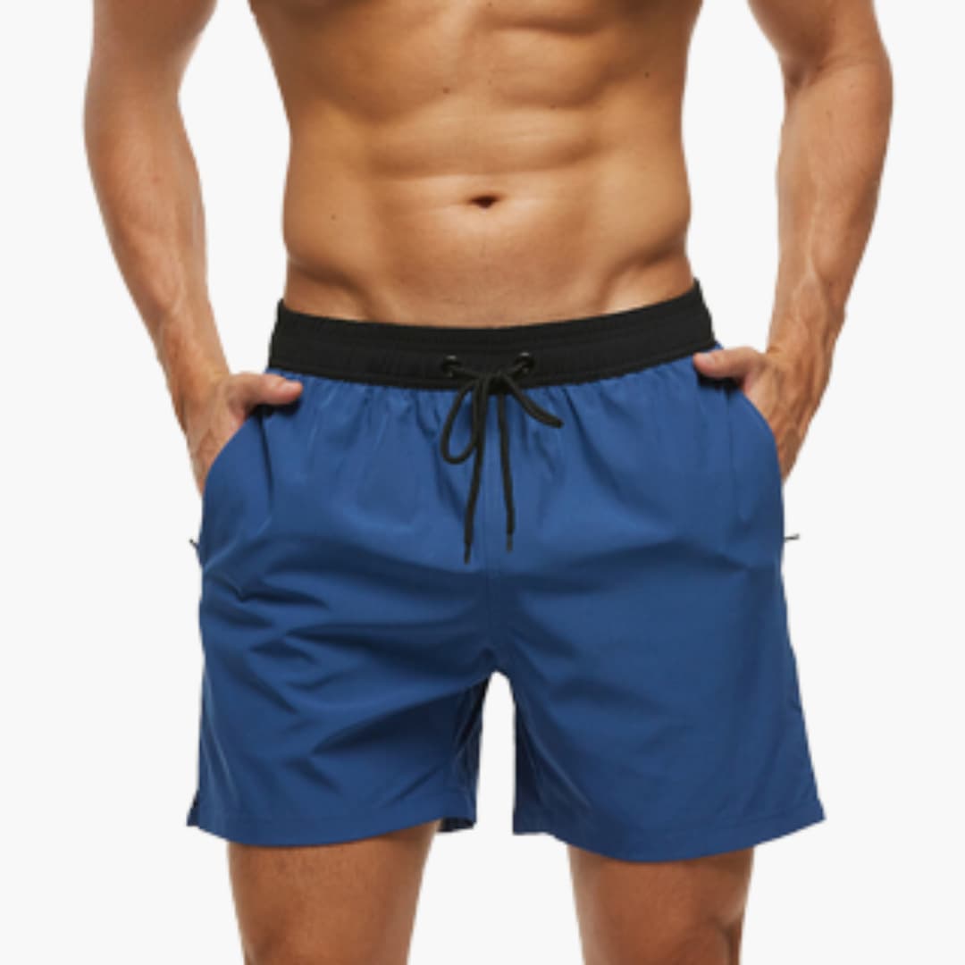 Alec | Men’s Drawstring Summer Beach Swim Shorts