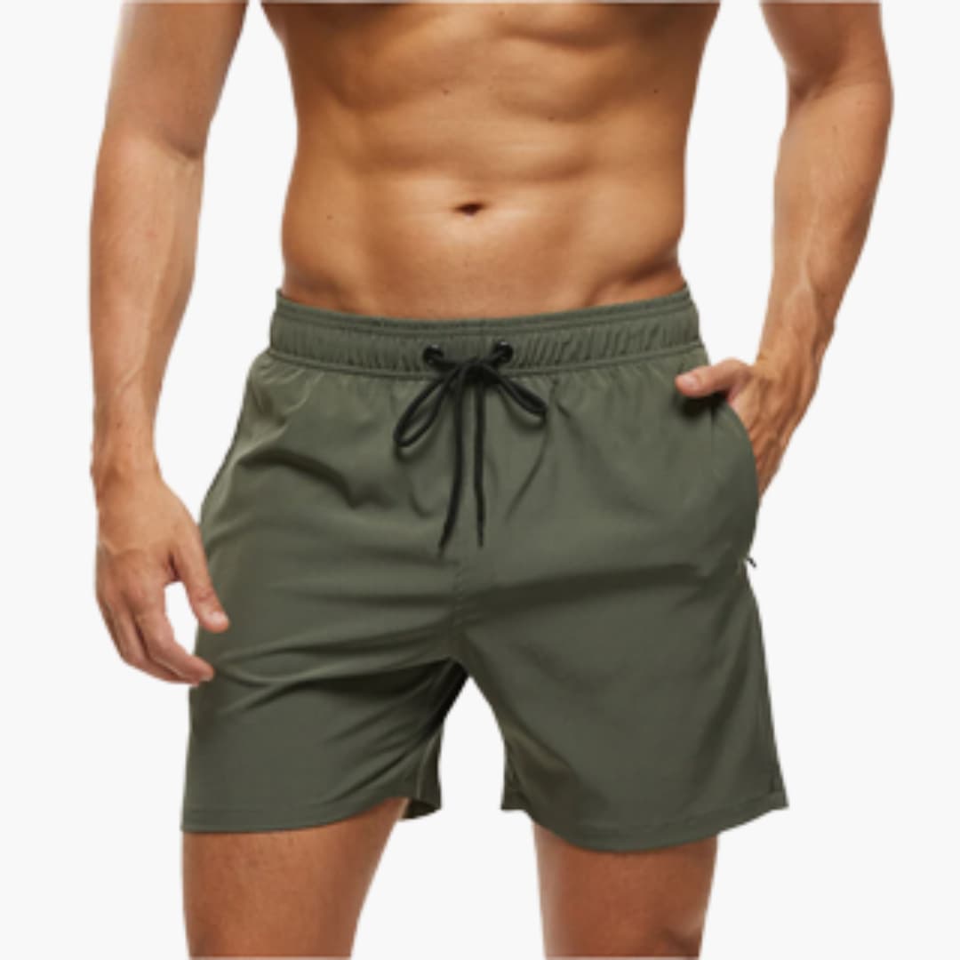 Alec | Men’s Drawstring Summer Beach Swim Shorts
