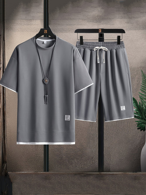 Alexander | Men’s Short Sleeve Waffle Summer Matching Set