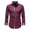 Alfredo | Men's Pattern Button Up Long Sleeve Shirt