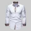 Alfredo | Men's Pattern Button Up Long Sleeve Shirt