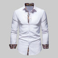Alfredo | Men's Pattern Button Up Long Sleeve Shirt