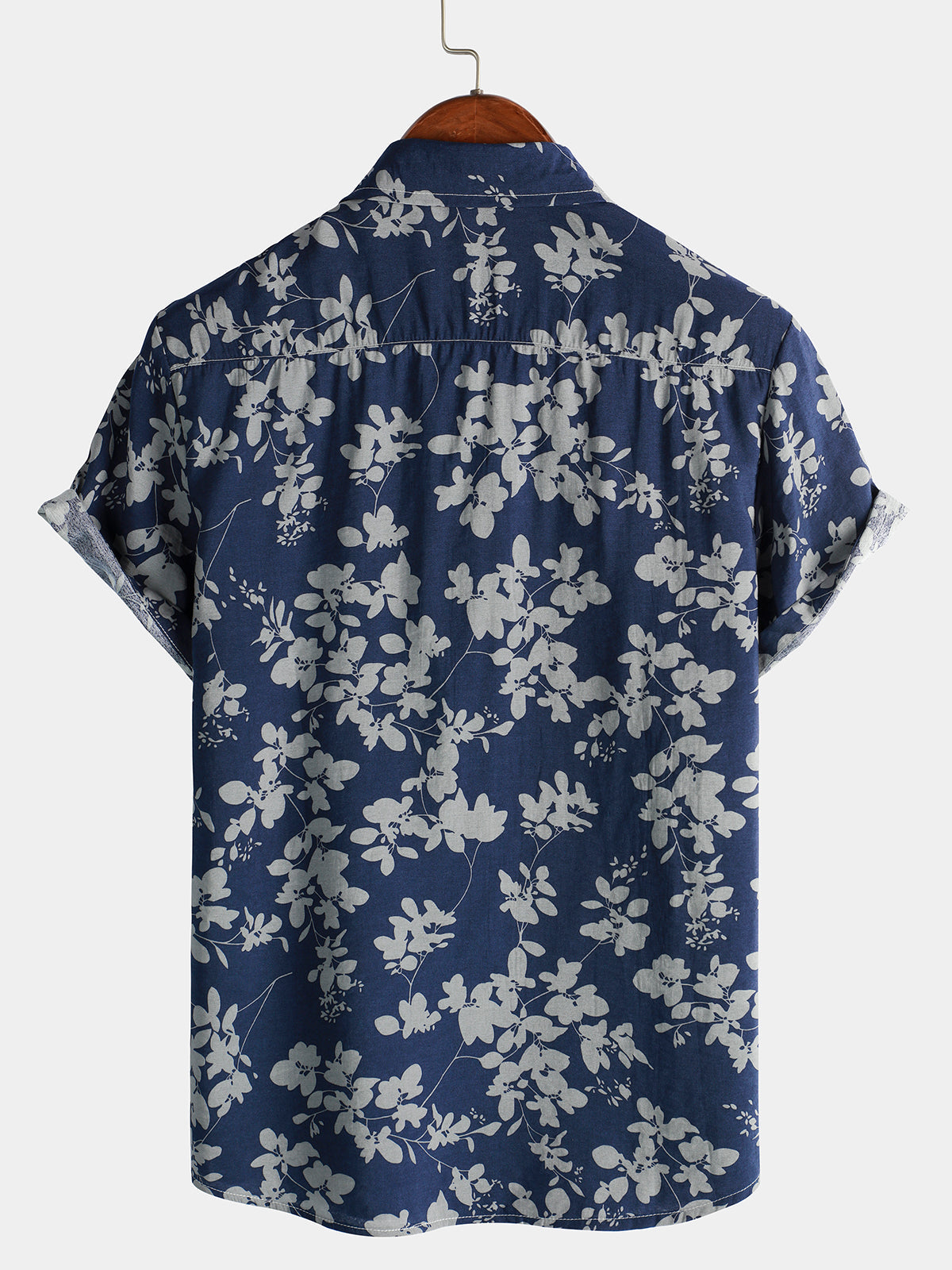 Algernon | Men's Patterned Short Sleeve Button Front Shirt