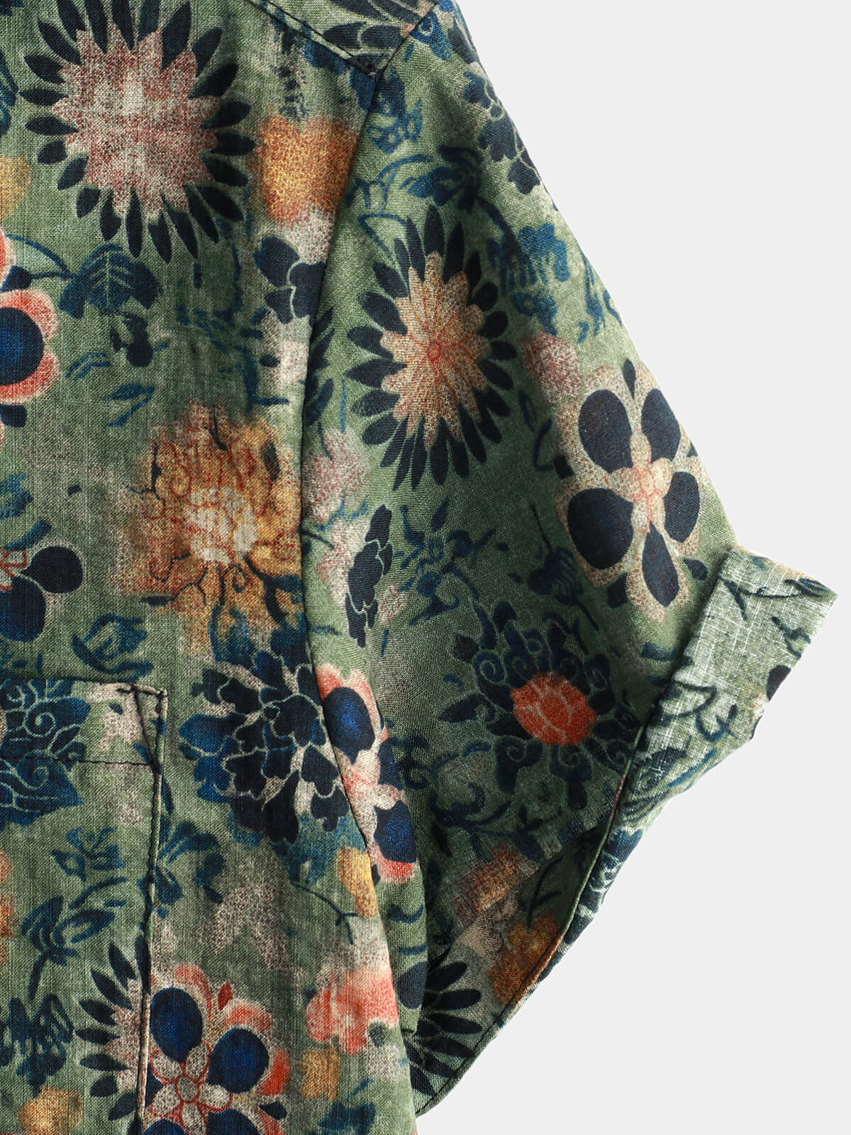 Algernon | Men's Patterned Short Sleeve Button Front Shirt