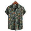 Algernon | Men's Patterned Short Sleeve Button Front Shirt