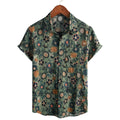 Algernon | Men's Patterned Short Sleeve Button Front Shirt