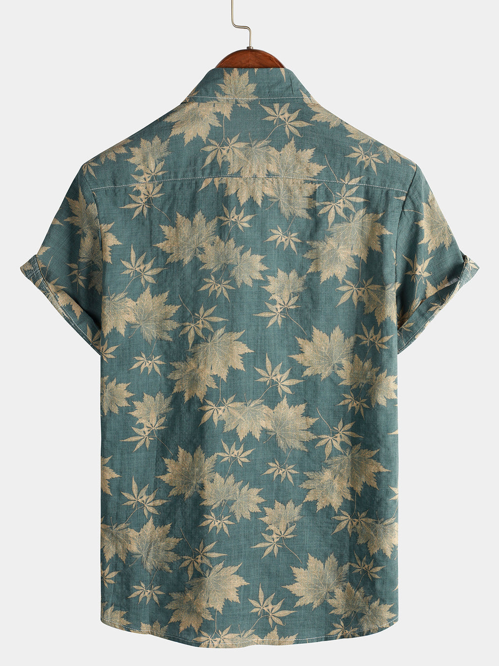 Algernon | Men's Patterned Short Sleeve Button Front Shirt