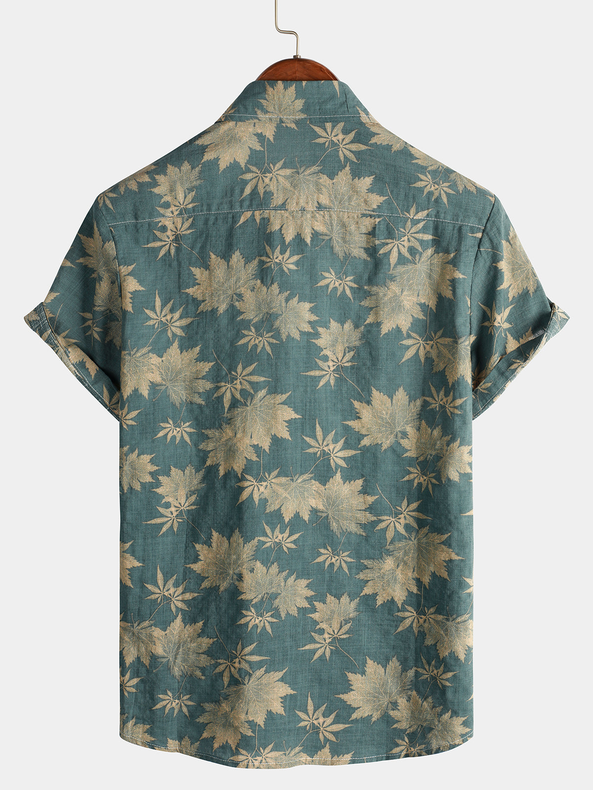 Algernon | Men's Patterned Short Sleeve Button Front Shirt